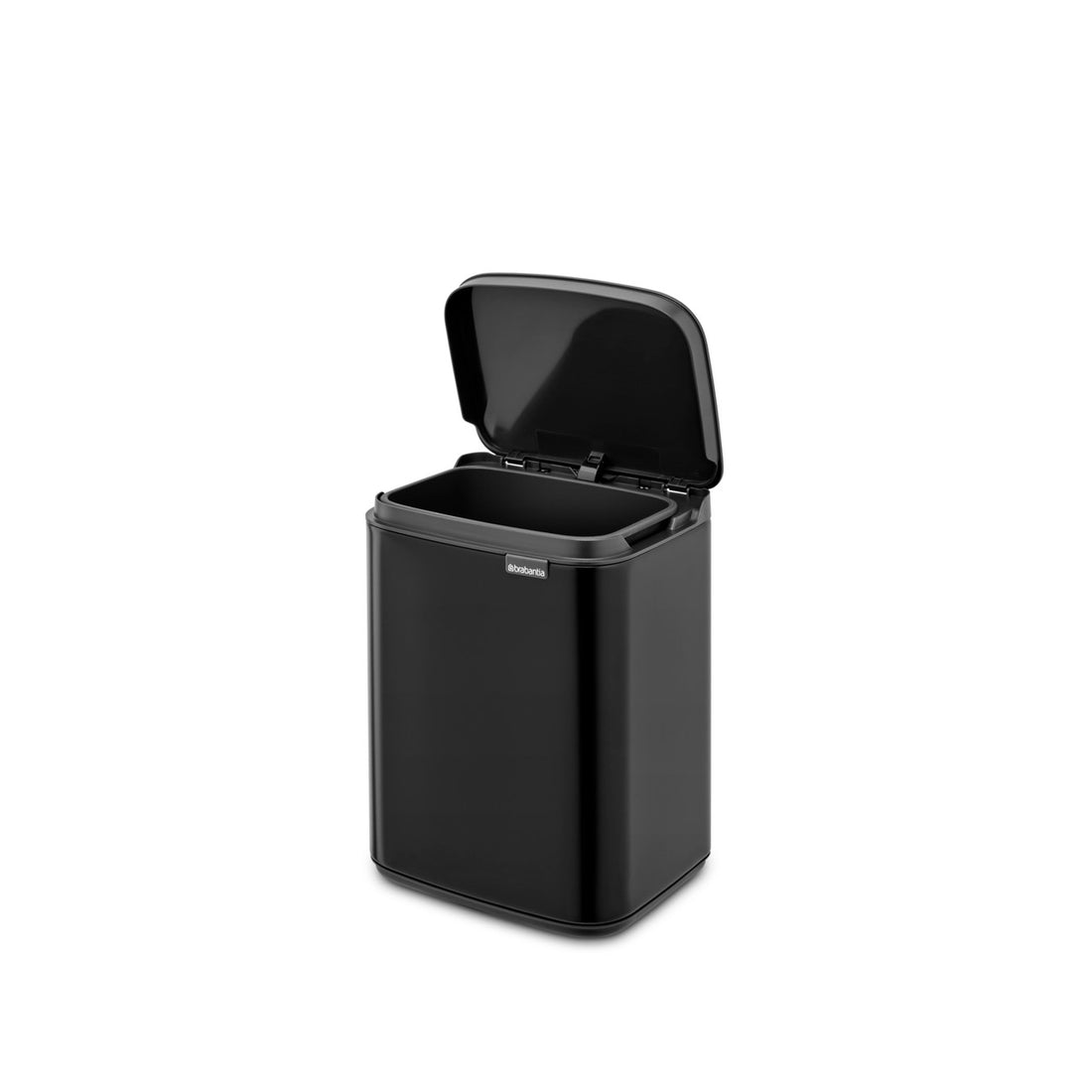 BRABANTIA BO WASTE BIN 12L Matt Black-230363 - Red Rhino
