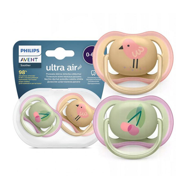 Philips Avent UltraAir Pacifier 0-6m - SCF085/13