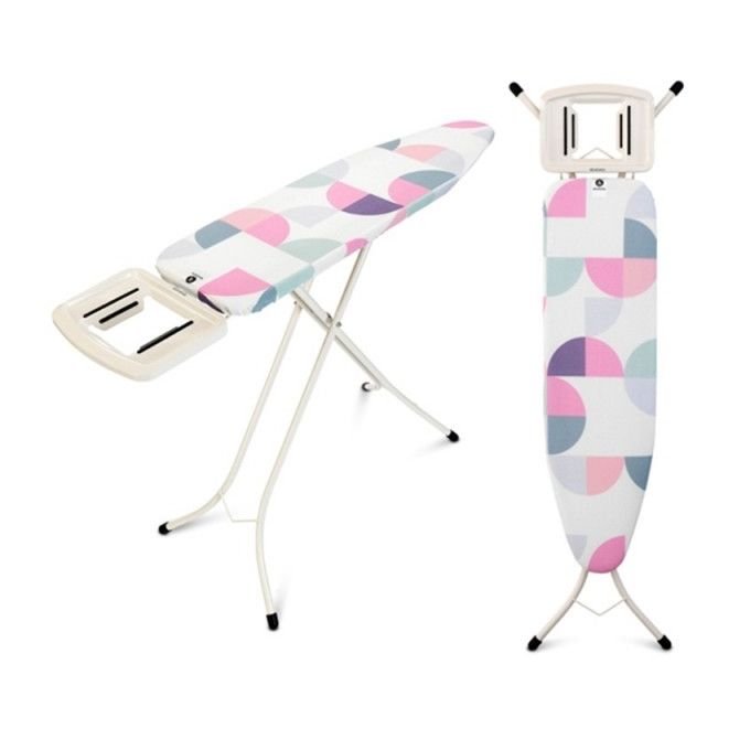 Brabantia Ironing Board Abstract Leaves 124cm X 38cm (B)