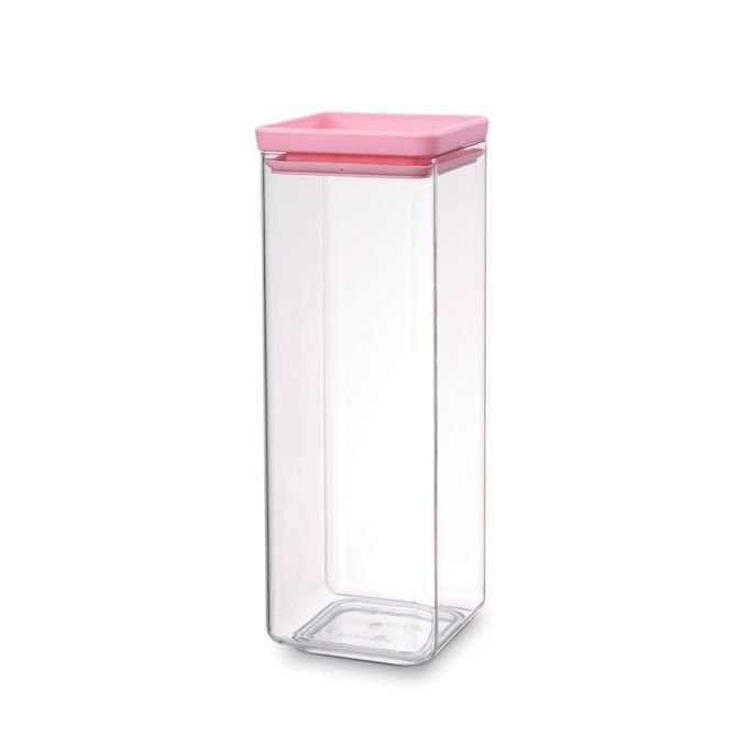 Square Canister 2.5L - Pink