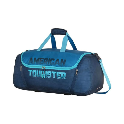 AMERICAN TOURISTER GRID CASUAL DUFF 65CM BLUE 8901836181081 - Red Rhino