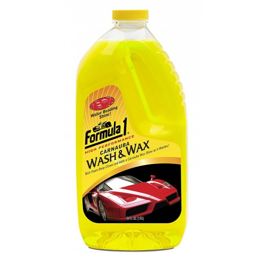 Formula 1 Carnauba Wash and Wax- 64OZ-1.9L-T001-615032 - Red Rhino