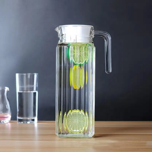 Crystle Glass Jug 1L - Red Rhino