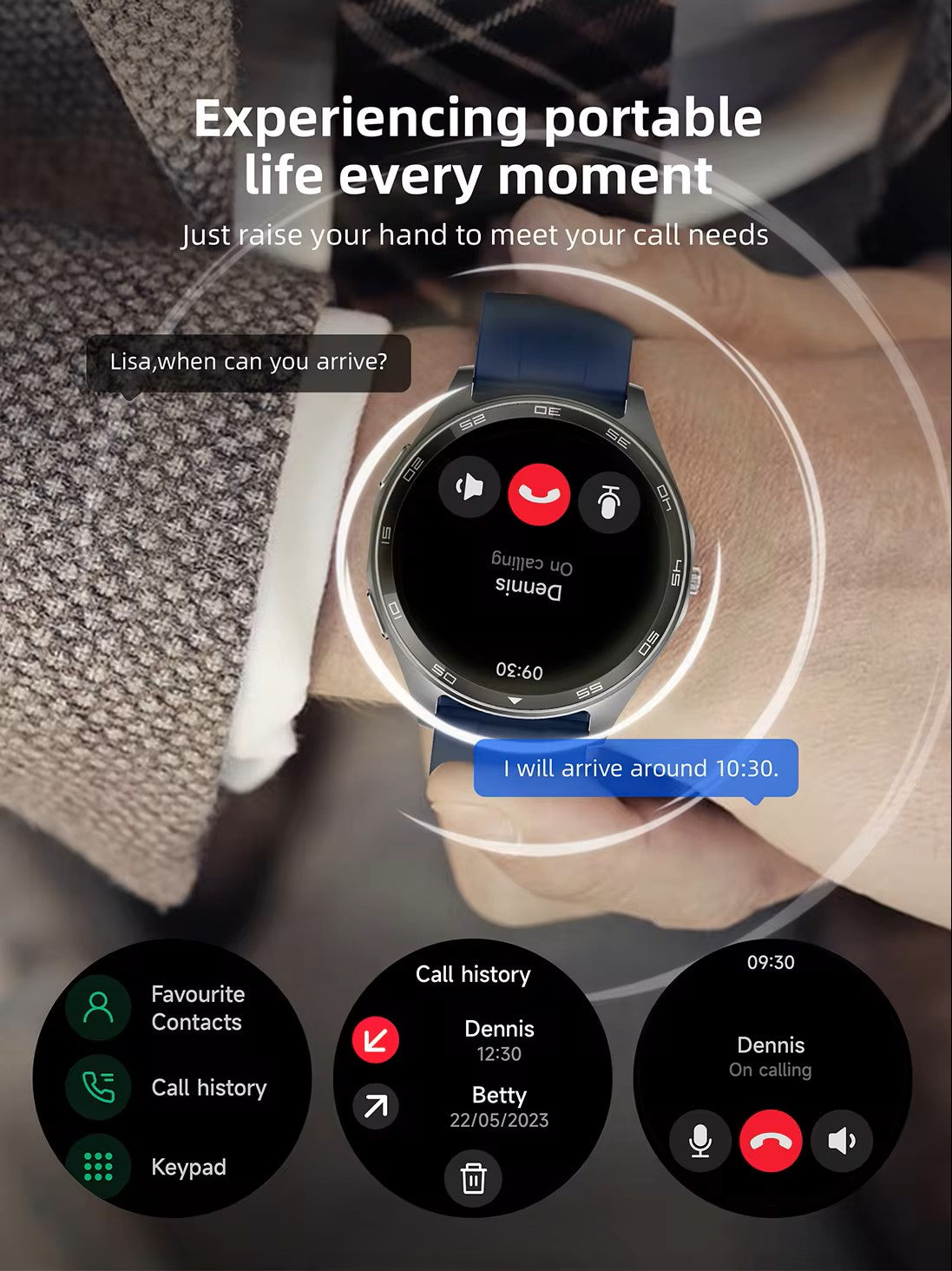 AceFit Pro Smart Watch Black - Red Rhino