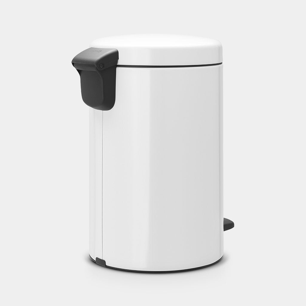 Newicon Pedal Bin 20L - White - Red Rhino