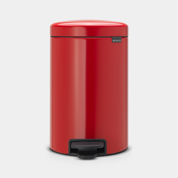 Newicon Pedal Bin 20L - Passion Red - Red Rhino