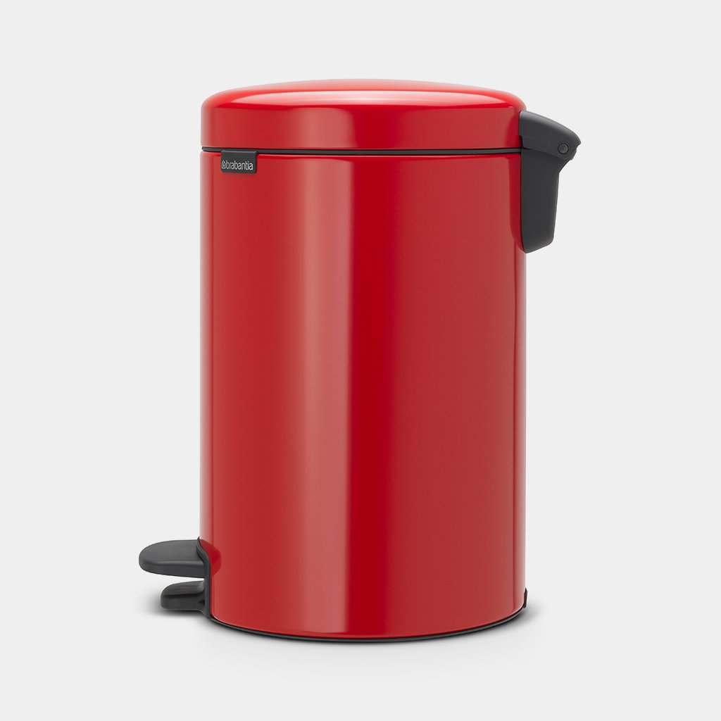 Newicon Pedal Bin 20L - Passion Red - Red Rhino