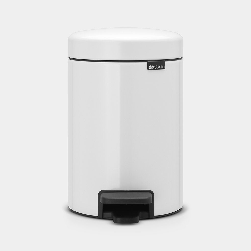 Newicon Pedal Bin 3L - White