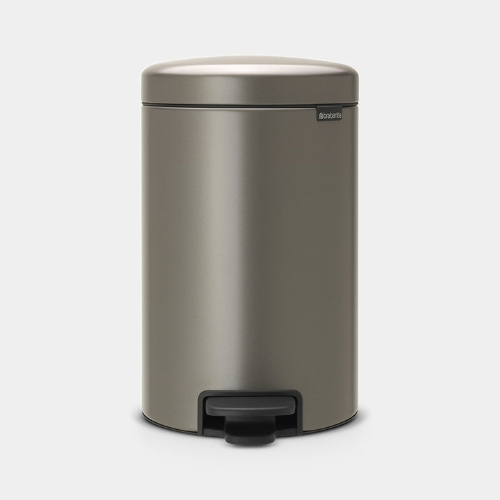 Newicon Pedal Bin 12L - Platinum