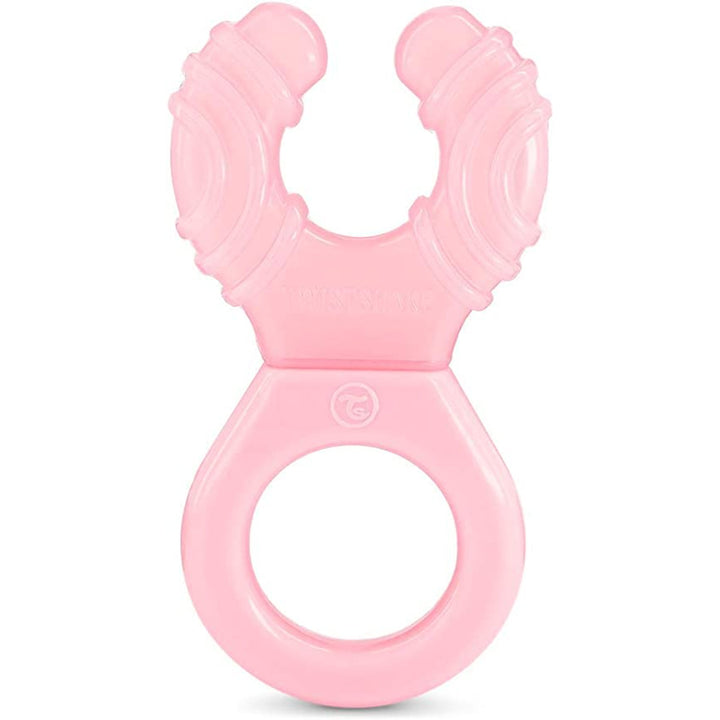 Twistshake Teether Cooler 2+m Pastel Pink-78229
