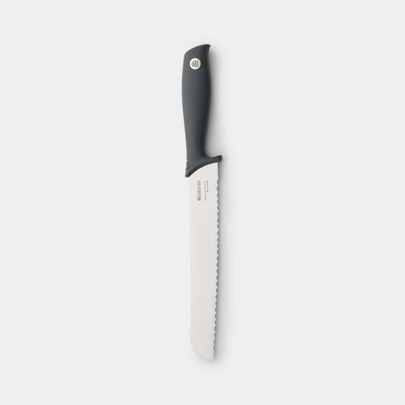 Brabantia Bread Knife Tasty+ - Dark Grey