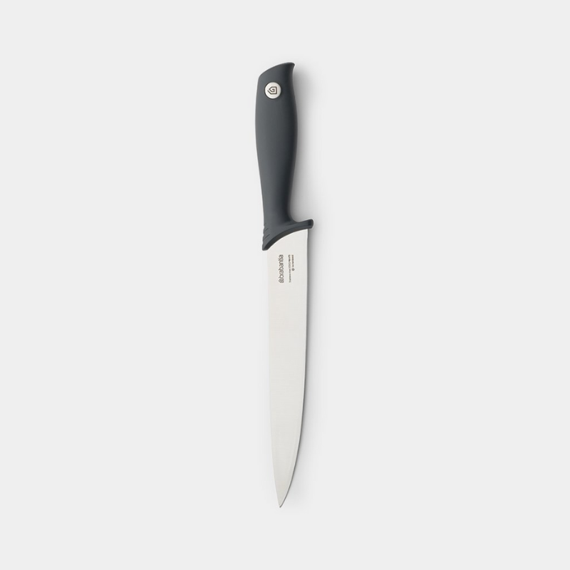 Brabantia Carving Knife Tasty+ - Dark Grey