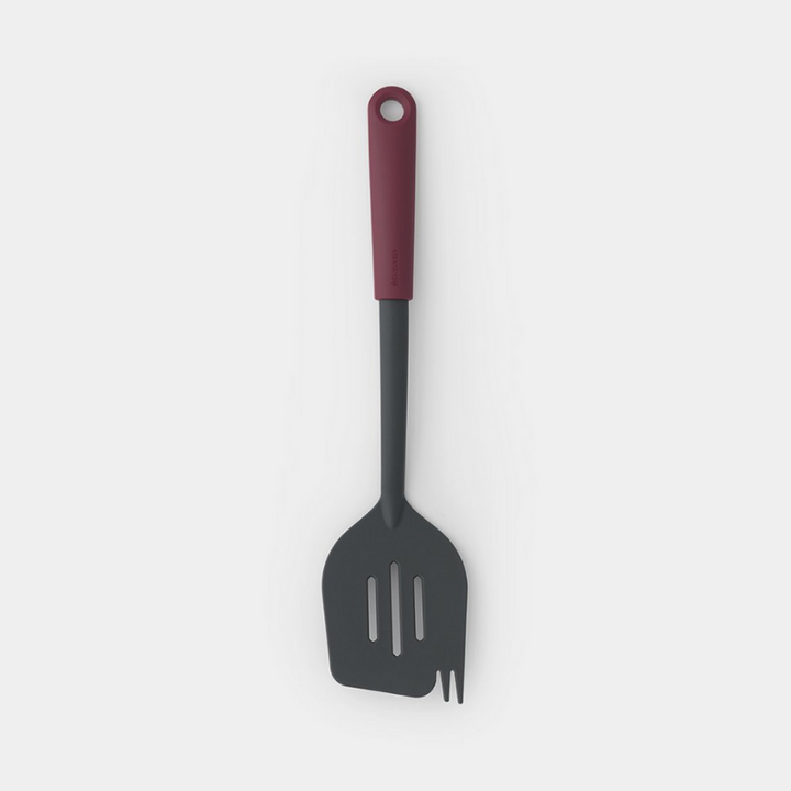 Brabantia Spatula Plus Fork Tasty+ - Aubergine Red