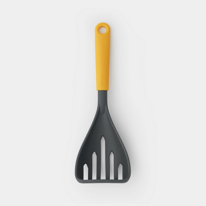 Brabantia Potato Masher Plus Spoon Tasty+ - Honey Yellow
