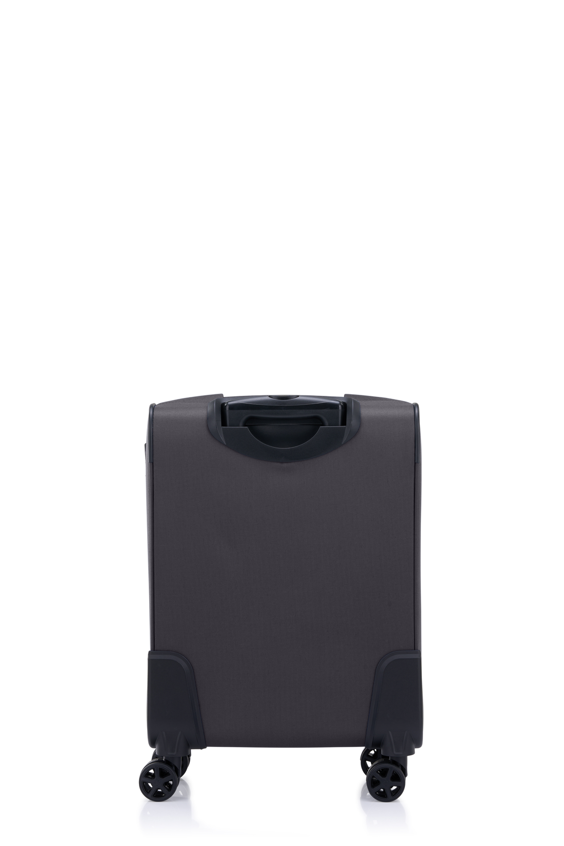 American Tourister Raya 55cm Grey cabin softside suitcase rear view