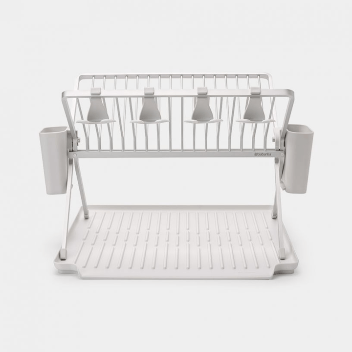 Brabantia Sink Side Foldable Dish Drying Rack Light Grey - Red Rhino