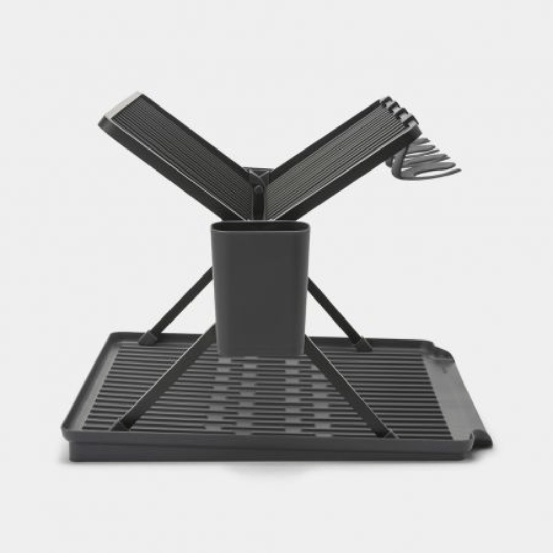 Brabantia Sink Side Foldable Dish Drying Rack Dark Grey - Red Rhino