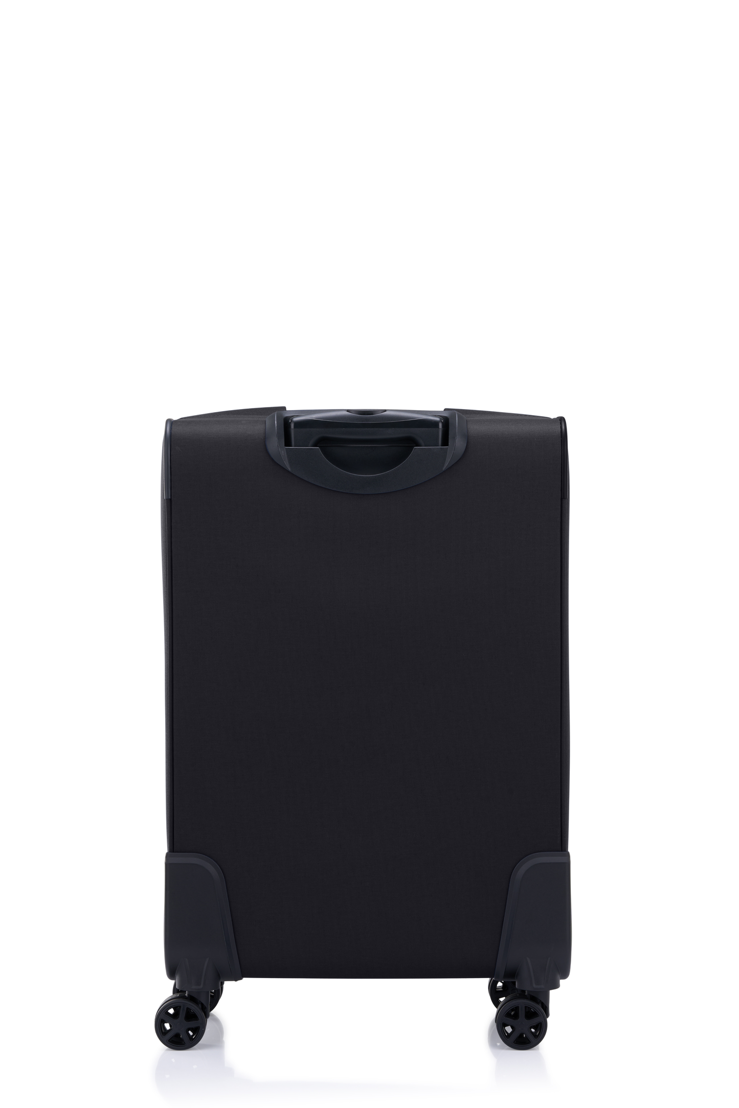 American Tourister Raya 67cm Black medium softside suitcase rear view
