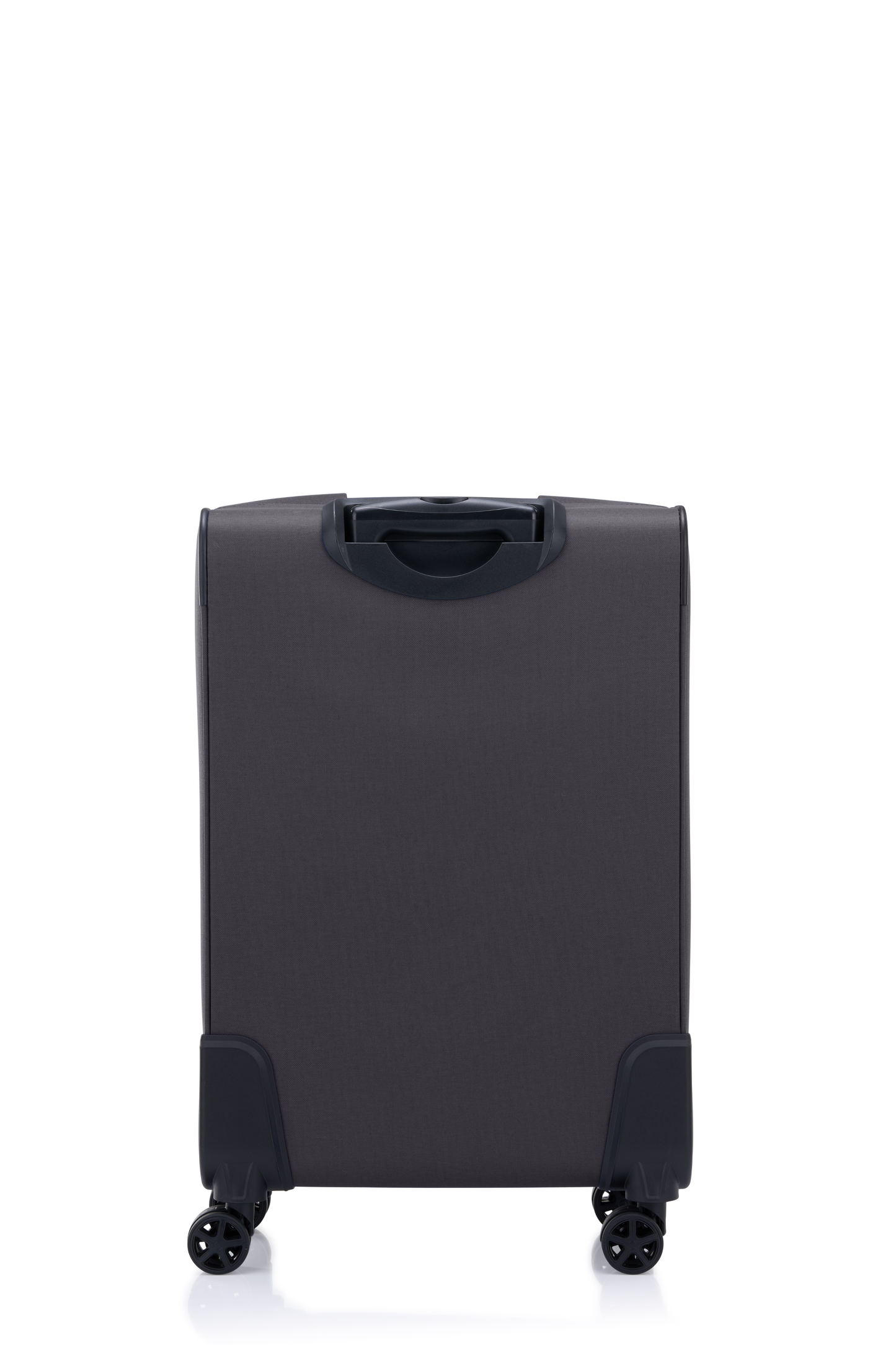 American Tourister Raya 67cm Grey medium softside suitcase rear view