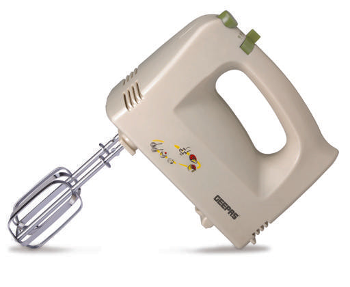 Geepas GHM2001 160W Hand Mixer - Red Rhino