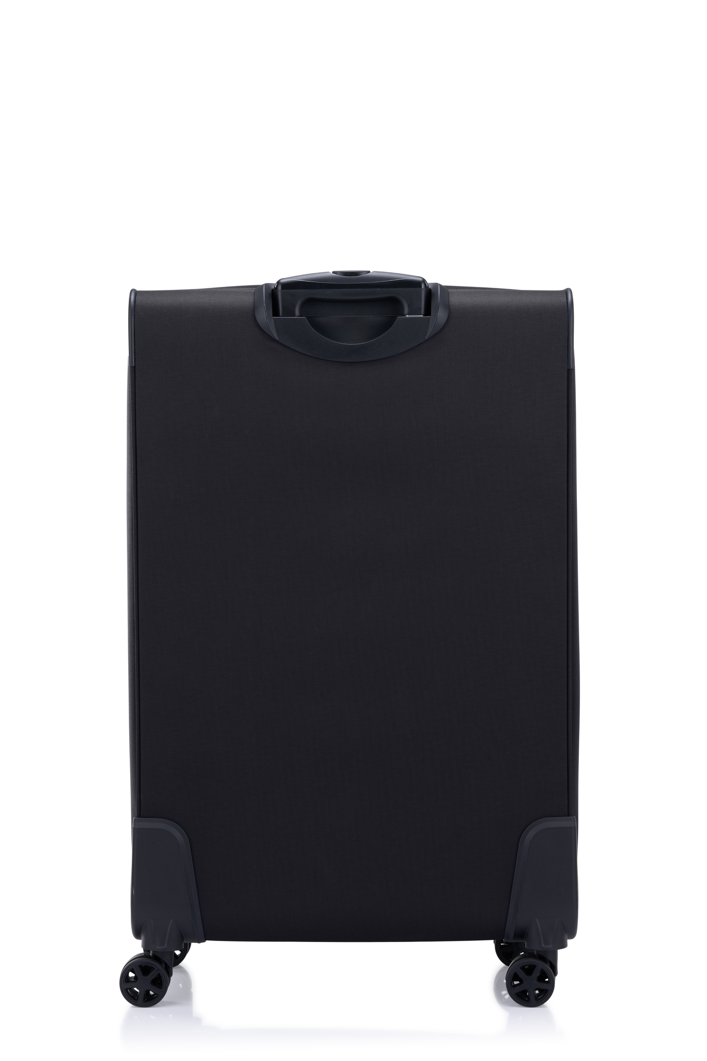 American Tourister Raya 79cm Black large softside suitcase rear view
