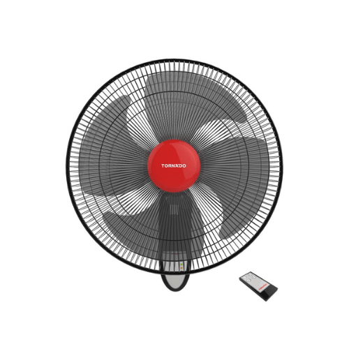 Tornado Wall Fan 18-Inch with Remote Black EPS-18R | Buy in Kenya | Red Rhino
