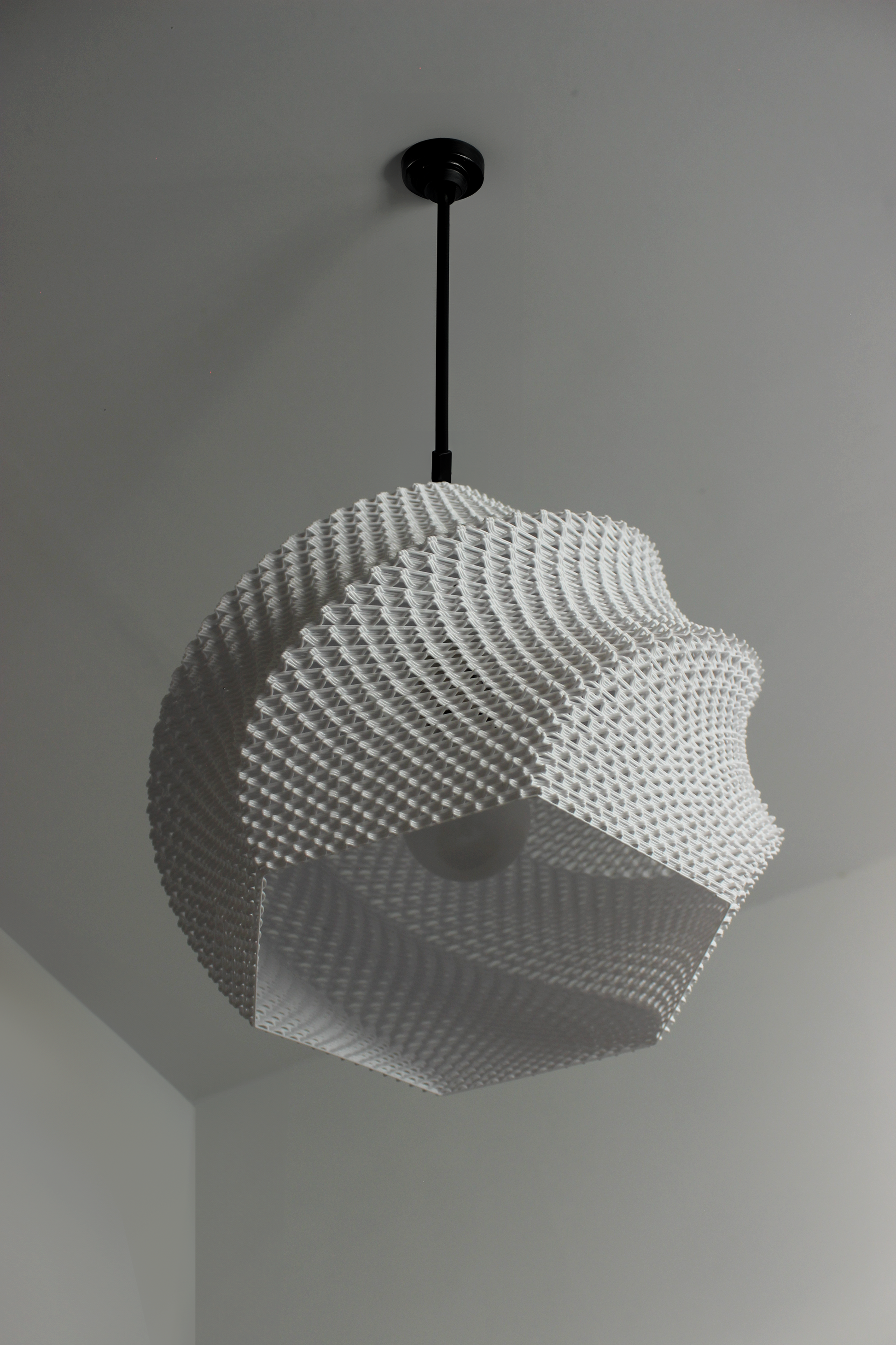 Print3D Africa SOFIA Pendant Lamp - Red Rhino Kenya
