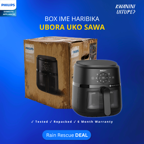 Rain Rescue Edition (Tested & Repacked) - Philips 2000 Series Air Fryer 4.2L NA220/09