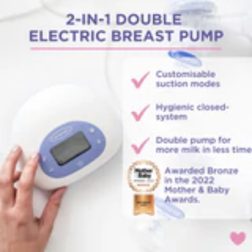 Lansinoh 2in1 Electric Breast Pump 53060 - Red Rhino