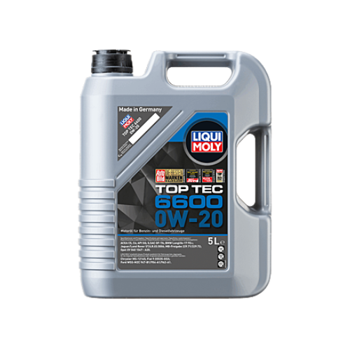 Liqui Moly Top Tec 6600 0W 20 5 LITER - Red Rhino