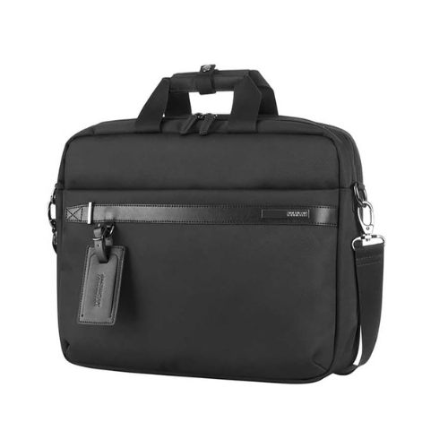 AMERICAN TOURISTER NOBLETON BRIEFCASE AS BLACK 5400520128669 - Red Rhino