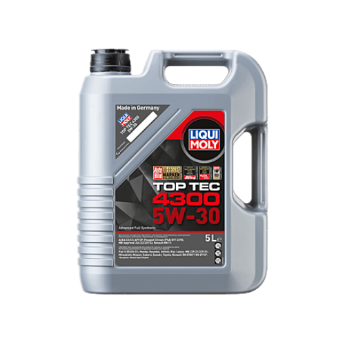 Liqui Moly Top Tech 4300 5W 30 5 LITER - Red Rhino
