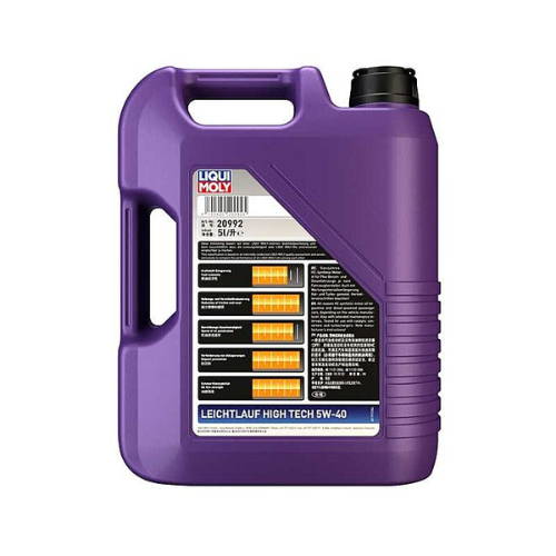 Liqui Moly Leichtlauf High Tech 5W 40 5 LITER - Red Rhino