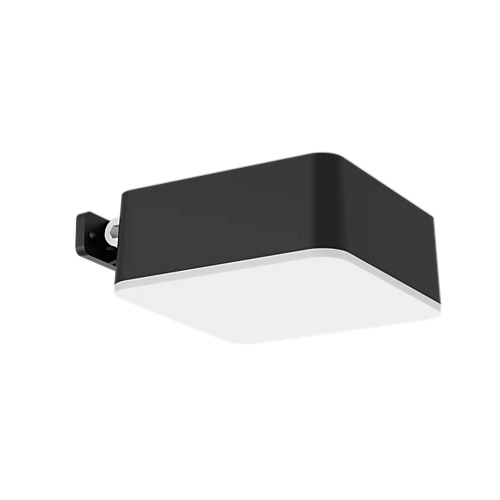 Philips Outdoor Solar Vynce Wall Light 1.5 W Daylight Sensor IP44 Weatherproof Black Square