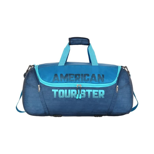 AMERICAN TOURISTER GRID CASUAL DUFF 55CM BLUE 8901836181067 - Red Rhino