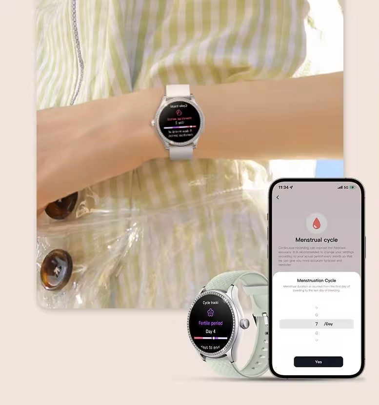 AceFit Royalty Pro Smart Watch IDW22 - Red Rhino