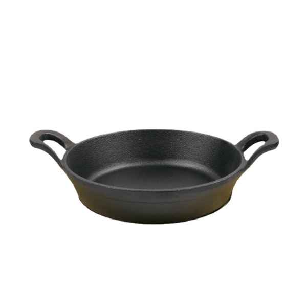 Cast Iron Skillet Frying Pan 2 Side Handles 16cm - HM-BA187 - Red Rhino