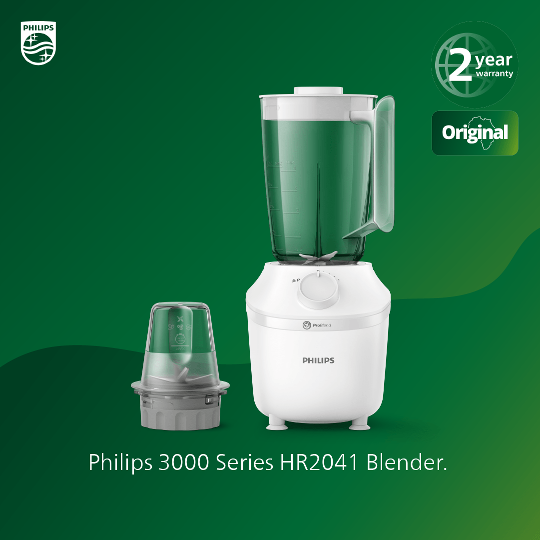 Philips 3000 Series Blender 450w- HR2041/10 - Red Rhino