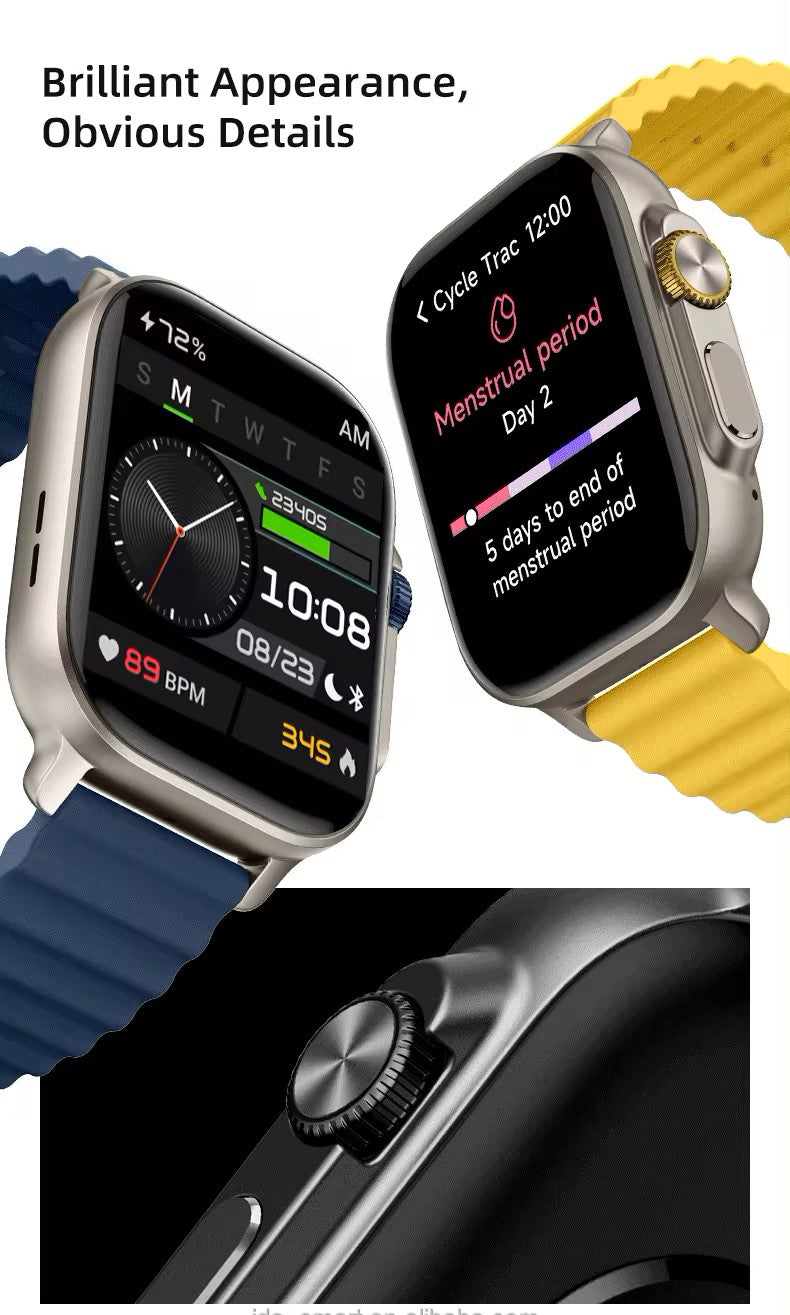 AceFit Sports Pro Smart Watch - Red Rhino