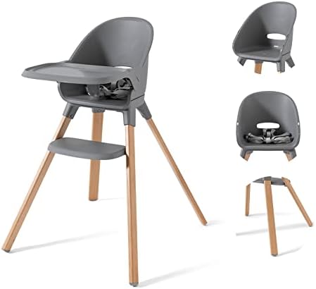 Twistshake Highchair Pastel Grey-78926