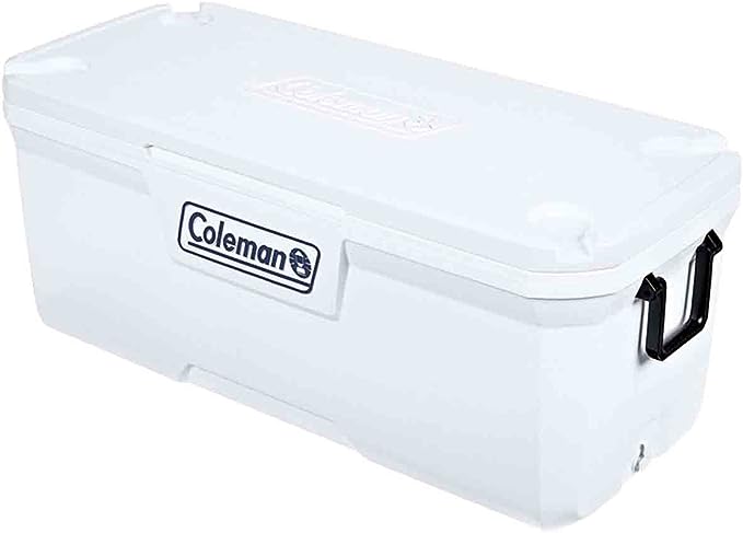 Coleman Foam Hard Cooler High Performance Insulated Cool Box, 150Qt/141.9l Capacity, Keeps Cool For Up To 7days - Red Rhino