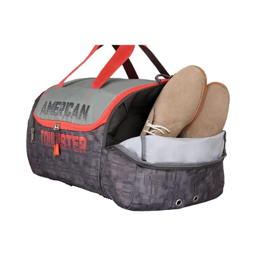 AMERICAN TOURISTER GRID CASUAL DUFFLE 65CM GREY 8901836181074 - Red Rhino