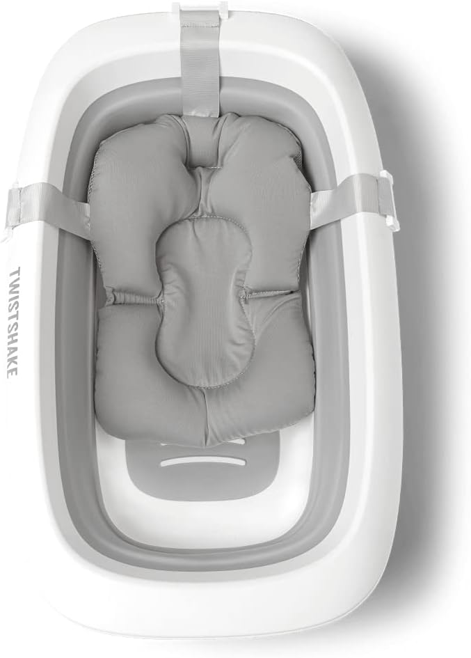 Twistshake Bathtub and Cushion Pastel Grey -78944