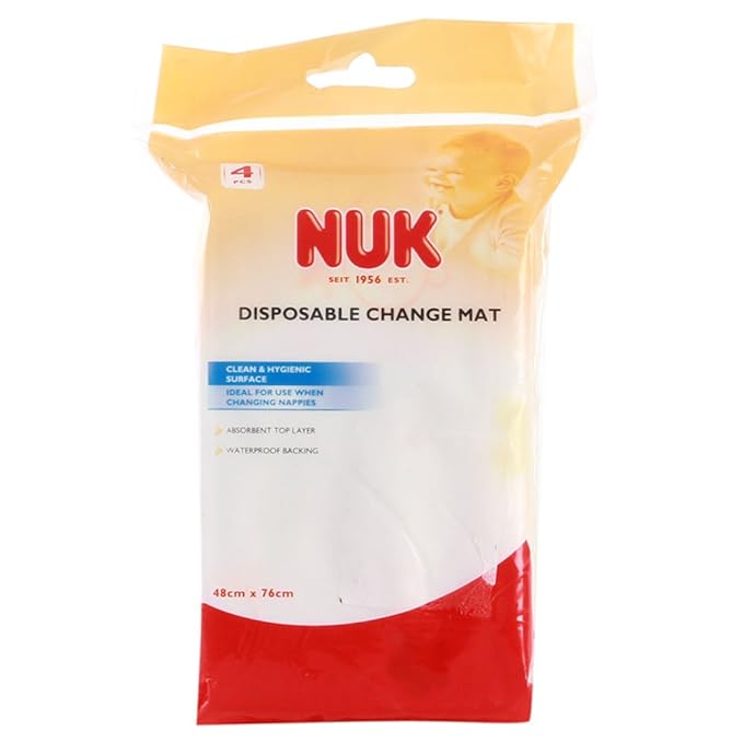 Nuk Disposable Change Mats 4pcs- 40256640 - Red Rhino