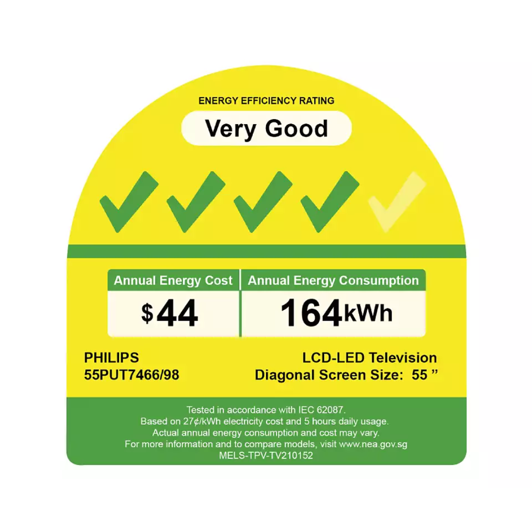 Philips 4K UHD LED Android TV 55Inch 55PUT7466/98