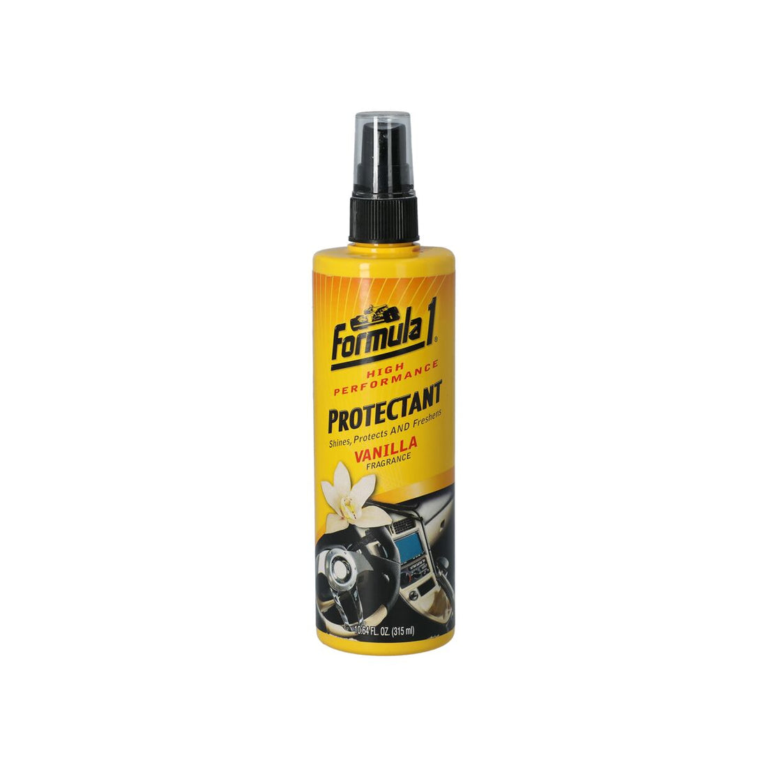 Formula 1 Protect Vanilla Scented Car Interior Protectant 10OZ 295ML-T001-615044 - Red Rhino