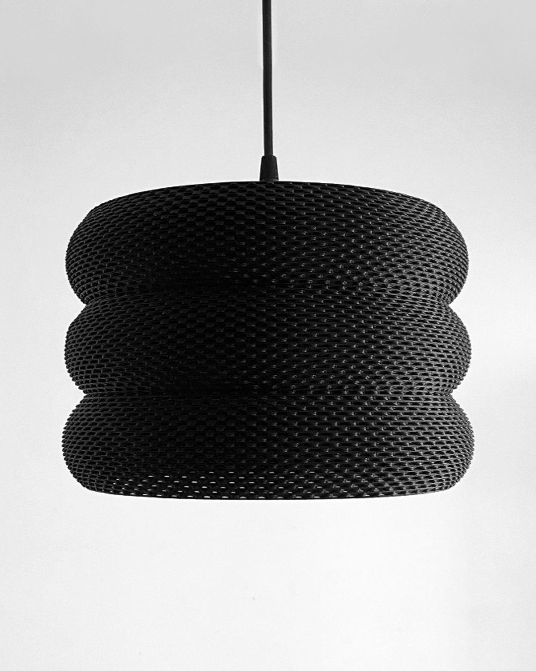 Print3D Africa MARA Black Pendant Lamp Kenya