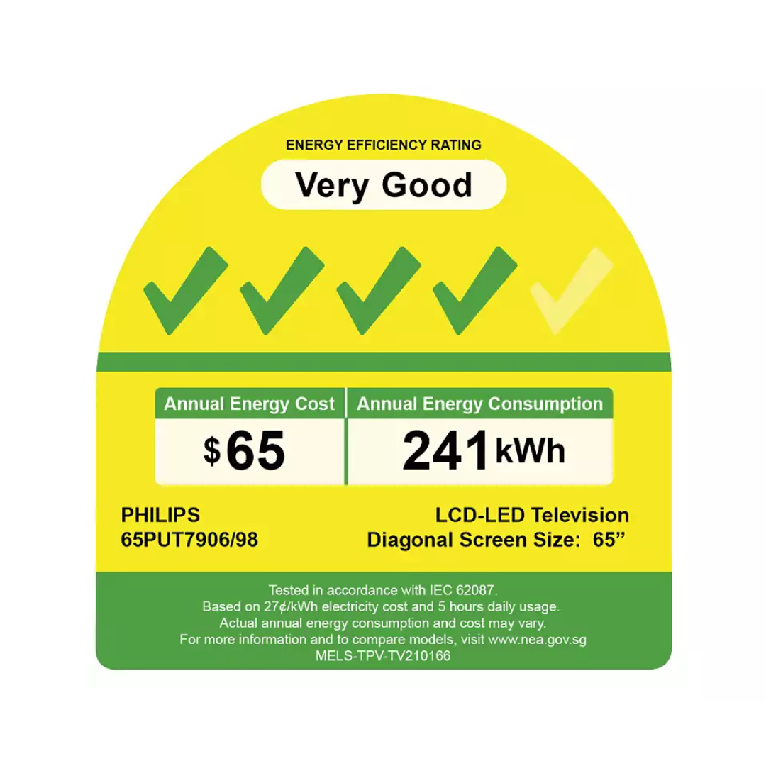 Philips LED 4K UHD Android TV 65Inch 65PUT7906/98