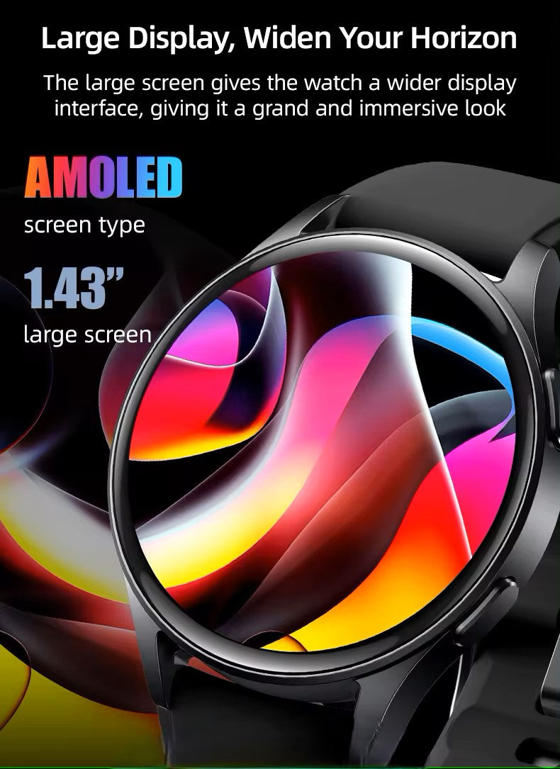 AceFit Ultra Smart Watch Black GTX03 - Red Rhino