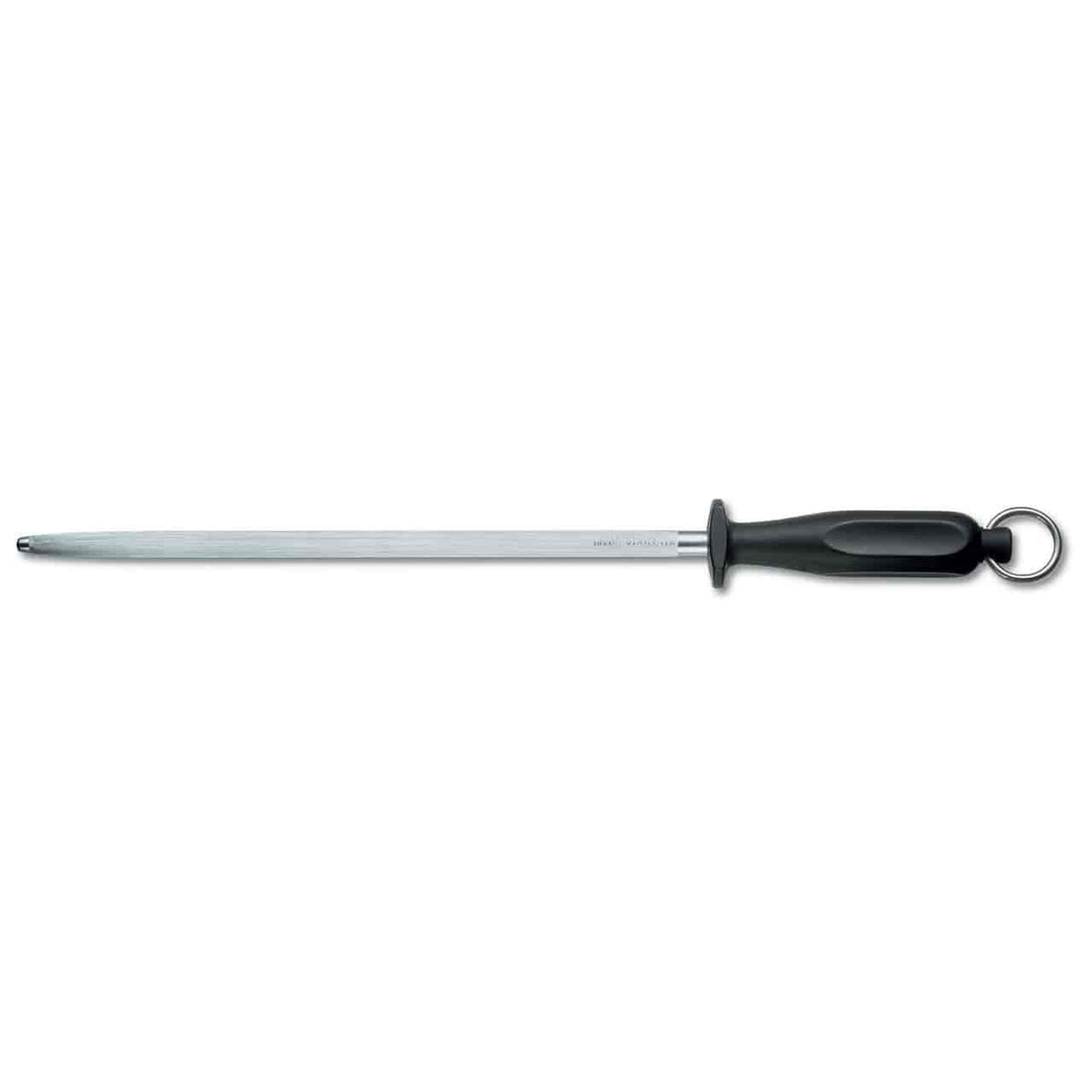 Victorinox butcher sharpening steel 7.8513 30 cm round fine-cut with black handle